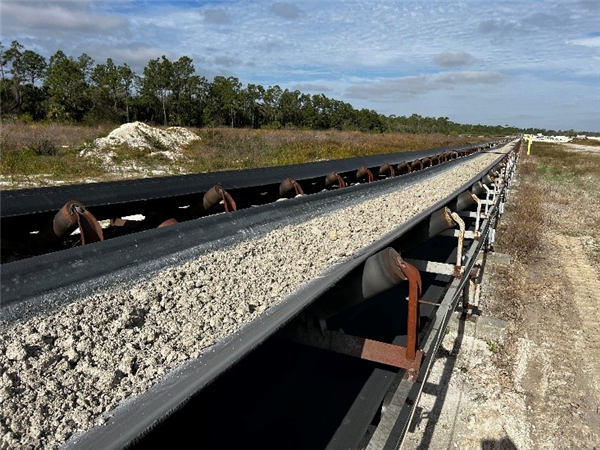 Used 48" W X 8,050' L Overland Conveyor System)